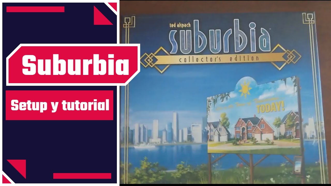 como jugar suburbia(setup & tutorial)