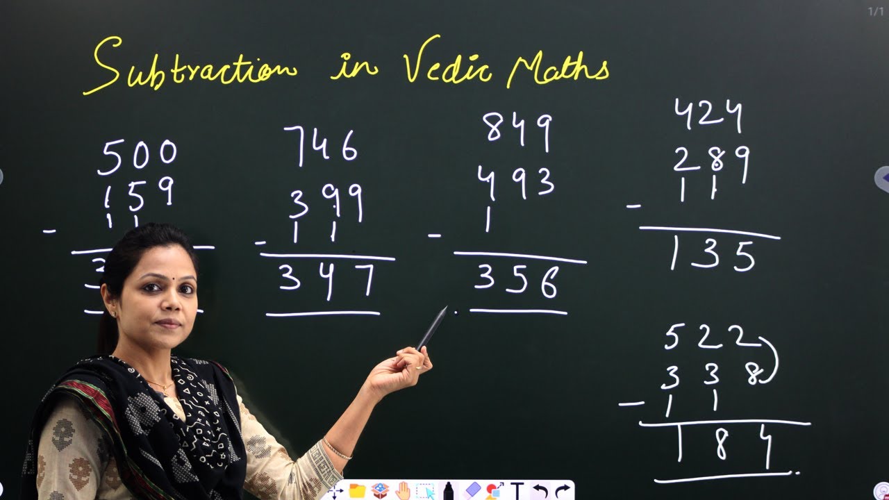Vedic Subtraction - Vedic Maths Tricks