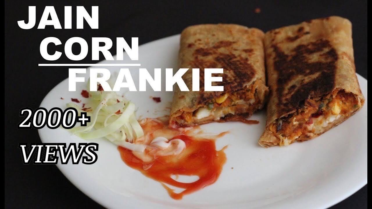Jain Corn Tikki Frankie |Corn Tikki| Jain corn Frankie |Mahabaleshwar style|Sayalis Kitchenette|Ep47