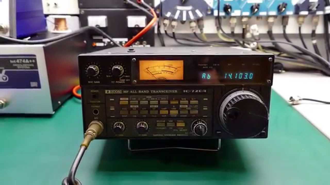 Poniendo a punto un viejo Icom IC 720A