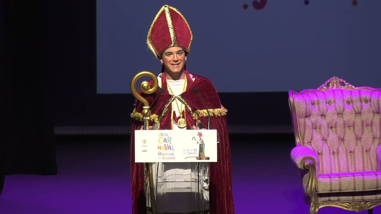 PREGON DEL CARNAVAL DE MAIRENA DEL ALJARAFE 2026 SERGIO SERON