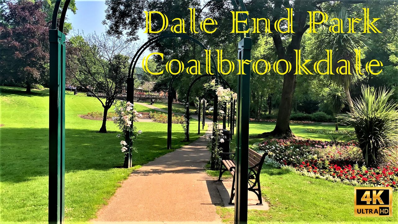 Dale End Park Walk, Coalbrookdale, Telford in June 2020 in 4K