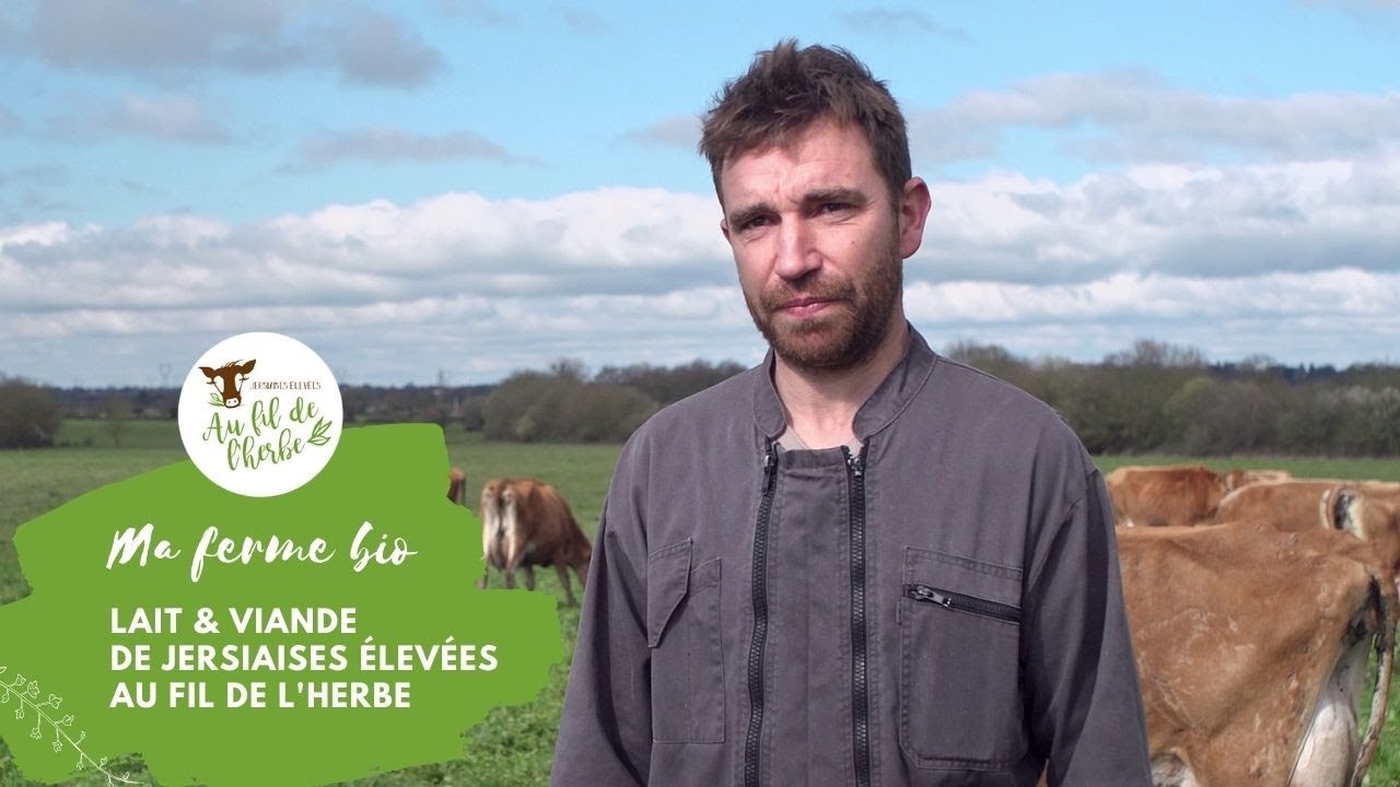 Au fil de l'herbe : ferme laitière en agriculture biologique