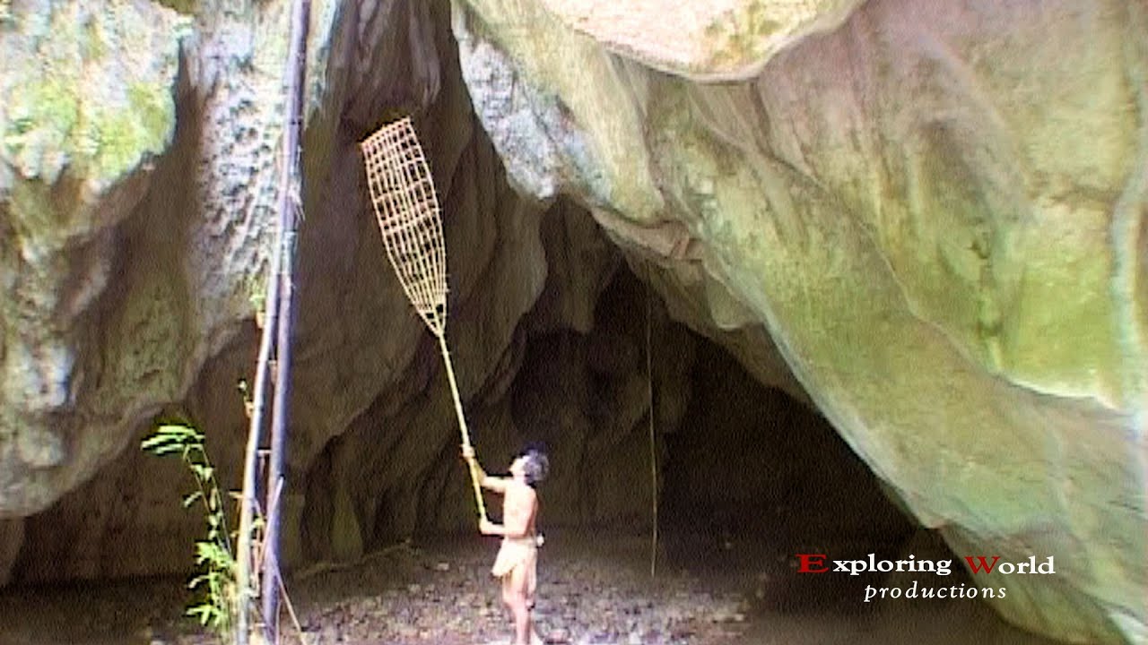 Cave tribe primitive Tau't Batu tribe - Palawan rainforest island of Philippines