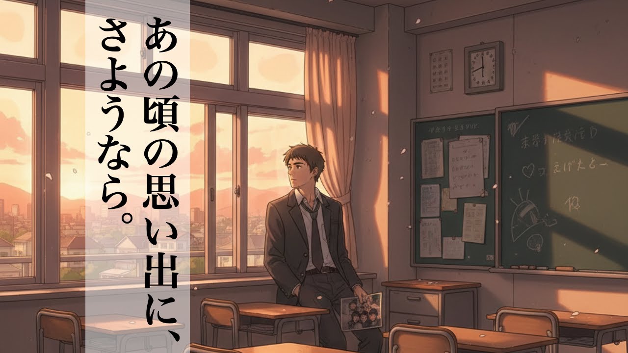 【ノスタルジー】二度と戻れない、あの日の光。心に寄り添うバラード｜遠い思い出(Remix)