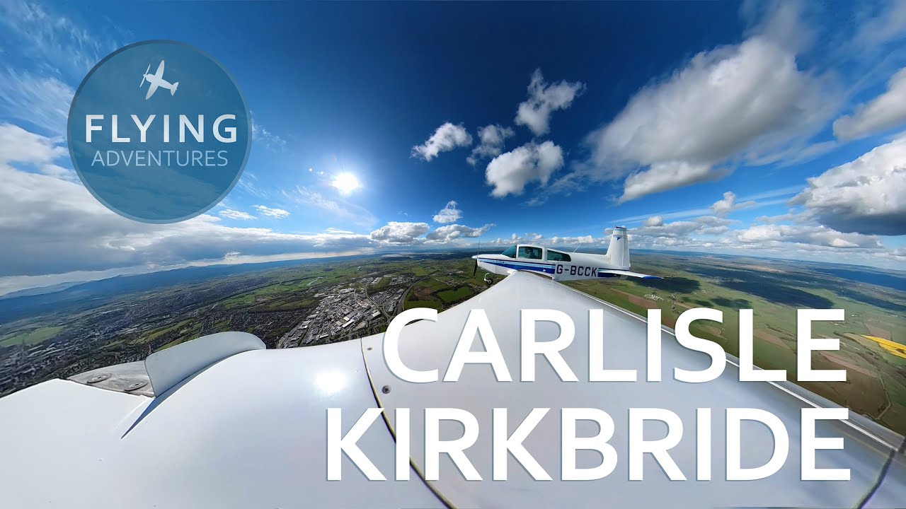 [4K, ATC] From Carlisle Airport to Kirkbride