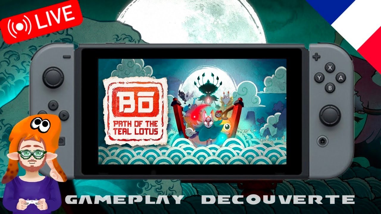 Bo : Path of the Teal Lotus - Gameplay découverte d'un metroidvania - Live FR