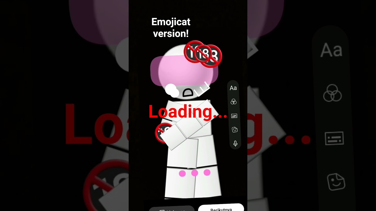 i dont want you emojicat version nex draw version!!!