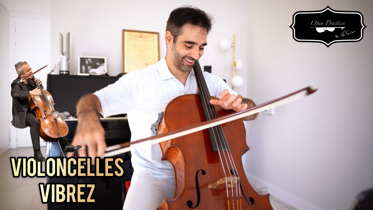 Practicing SOLLIMA violoncelles Vibrez / OPEN PRACTICE