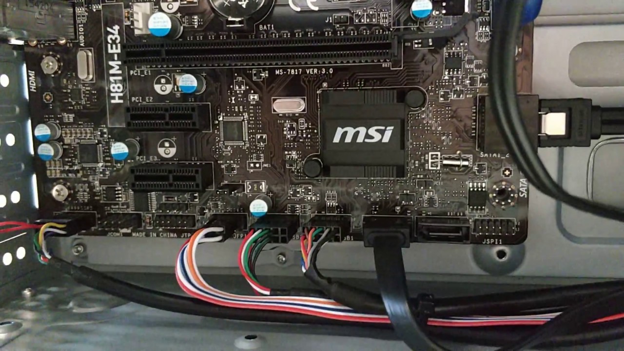 MSI H81M-E34 Motherboard