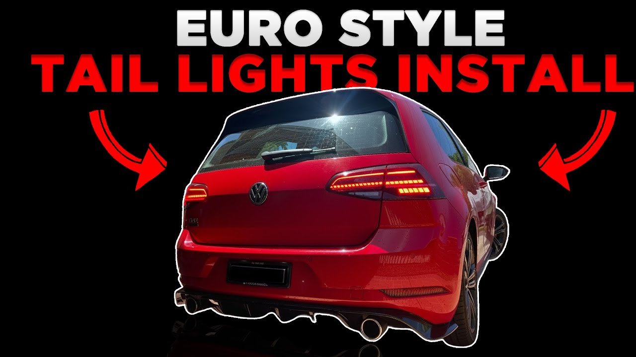 The Best Mod For The MK7 Golf! (Sequential Tail Lights)