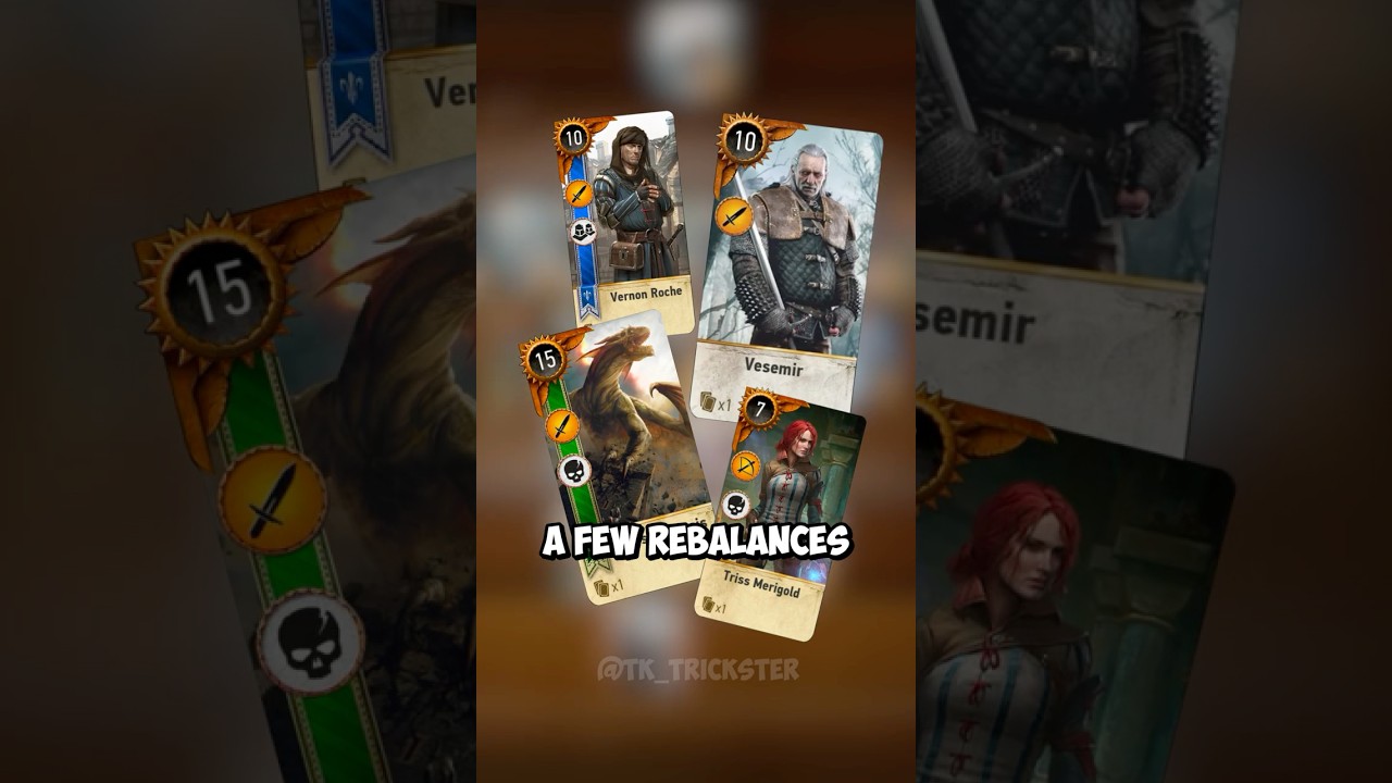 Gwent Card Reworks That Just Make Sense! #TheWitcher3