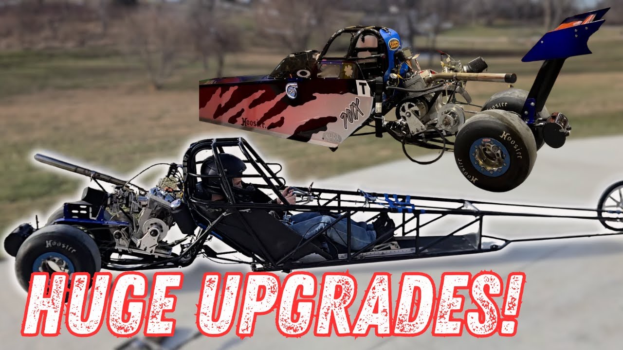 BIG WANG and First Test hits in the JR Dragster!!!