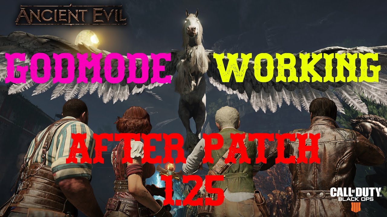 FULLY WORKING SOLO TRUE *GOD MODE* GLITCH *AFTER 1.25 UPDATE* (Black Ops 4) (Ancient Evil) (Zombies)