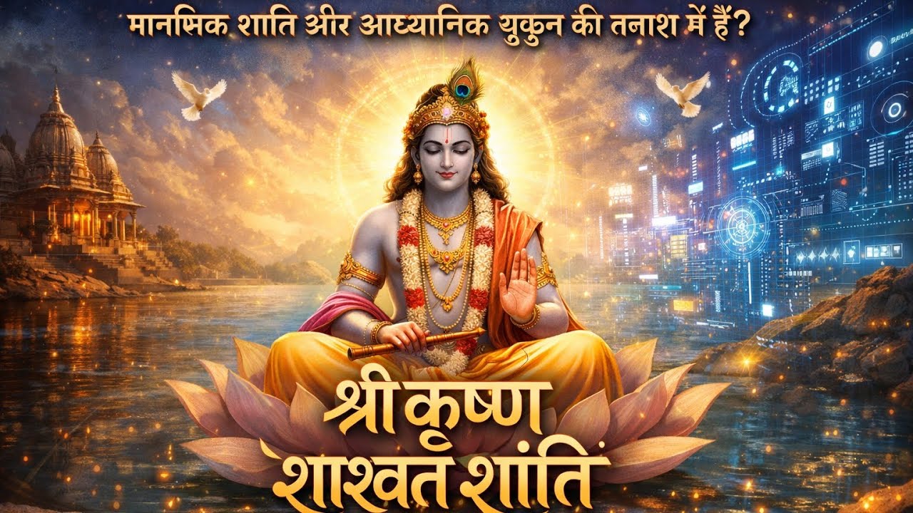 श्री कृष्ण शाश्वत शांति | मन को सुकून देने वाला शक्तिशाली भजन | Deep Soulful Krishna Bhajan
