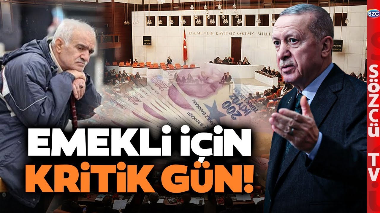 Emekli Düzenlemesi Meclis'te! En Düşük Emekli Maaşı Bu Kadar Olacak! Erdoğan'ın İmzasıyla...