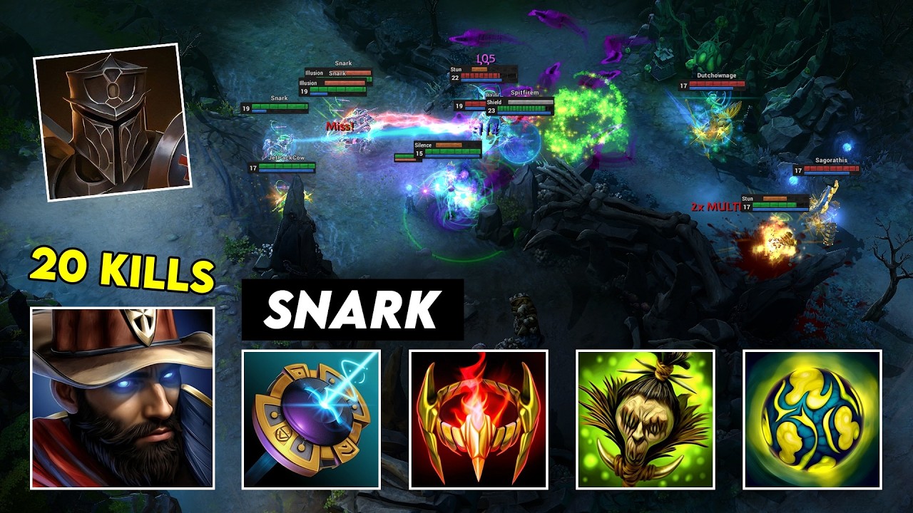 HON Reborn Witch Slayer - Snark 20 Kills