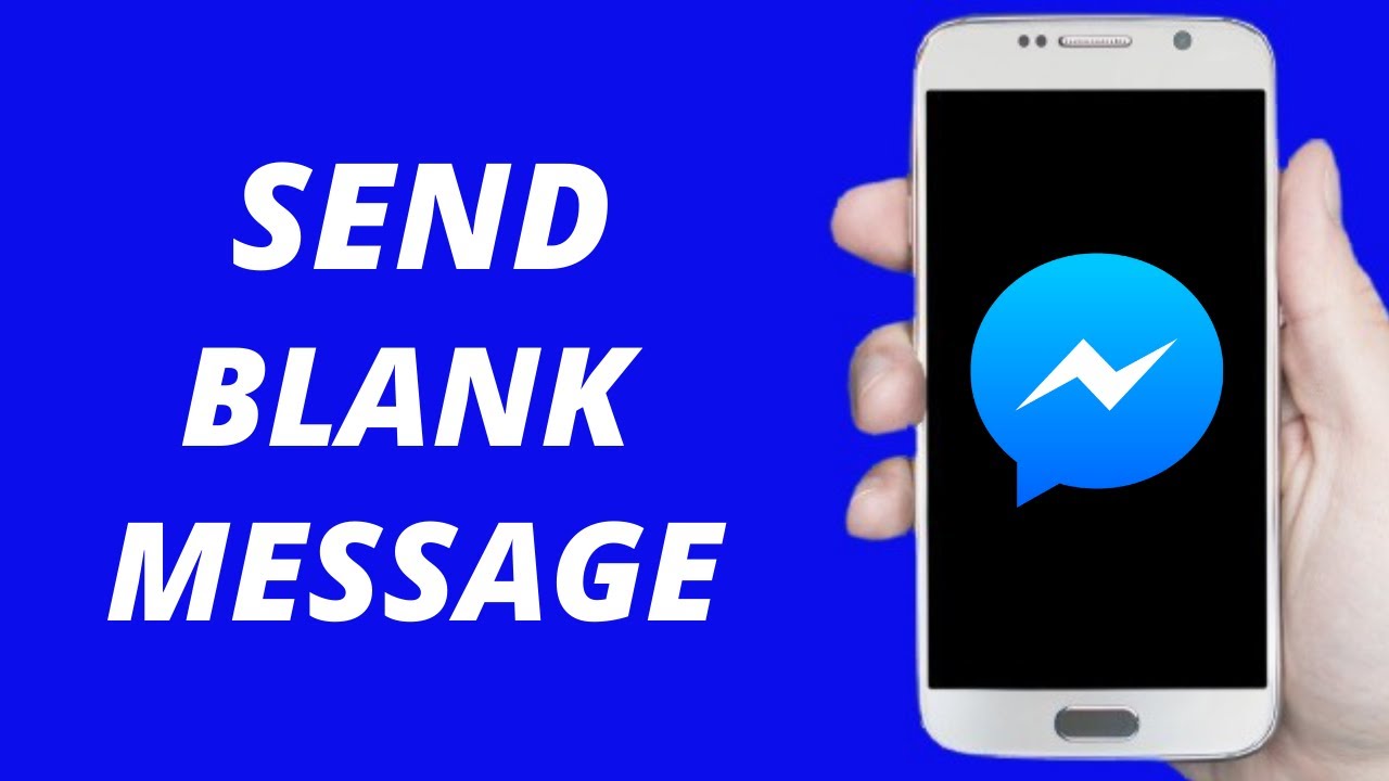 How To Send Blank Message On Messenger (2021)