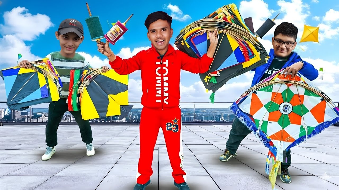 ​Sky Wars: The Ultimate Kite Cutting Championship! 🪁✂️ #utrayan #kite #festival #2026