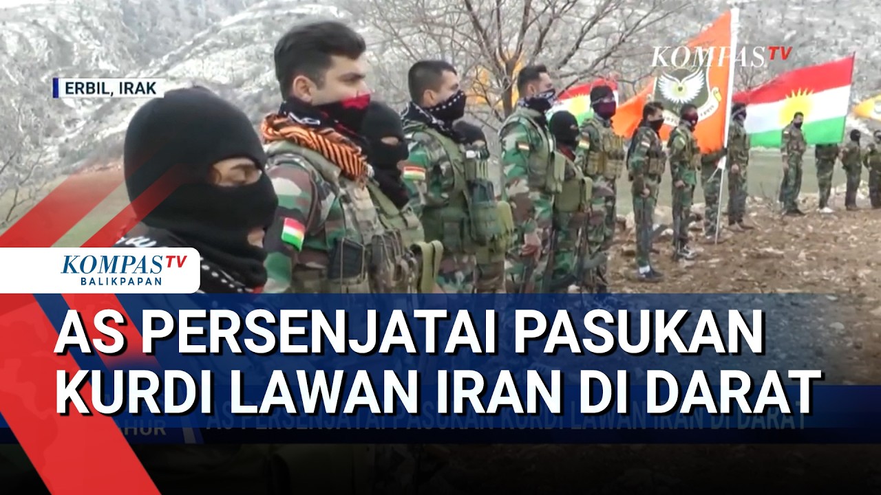 Amerika Serikat Persenjatai Pasukan Kurdi Lawan Iran, ini Wilayah yang Diduga Jadi Target
