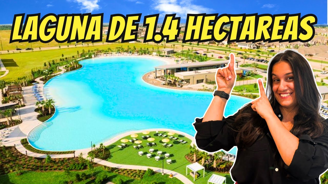 🤩Casas NUEVAS en la MEJOR COMUNIDAD🔥 con Laguna estilo RESORT en Katy TX cerca de Houston