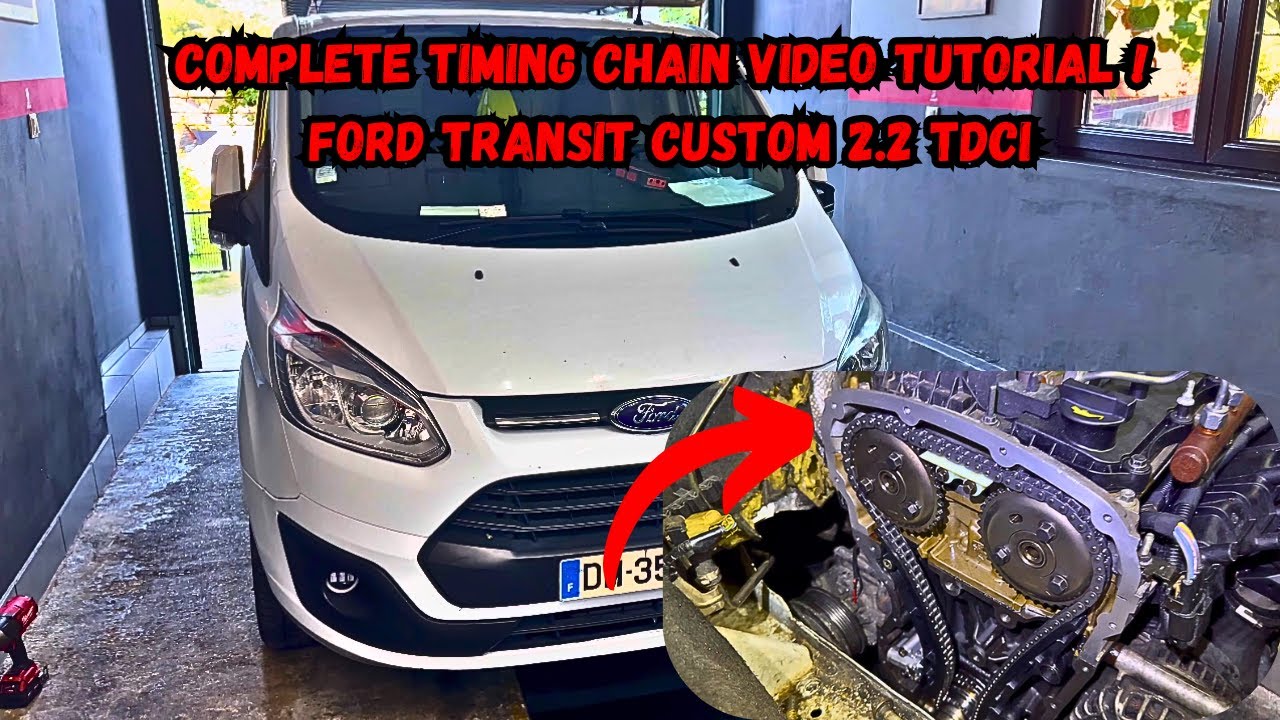 Ford Trasnit Custom 2.2 TDCI Timing Chain Replacement!