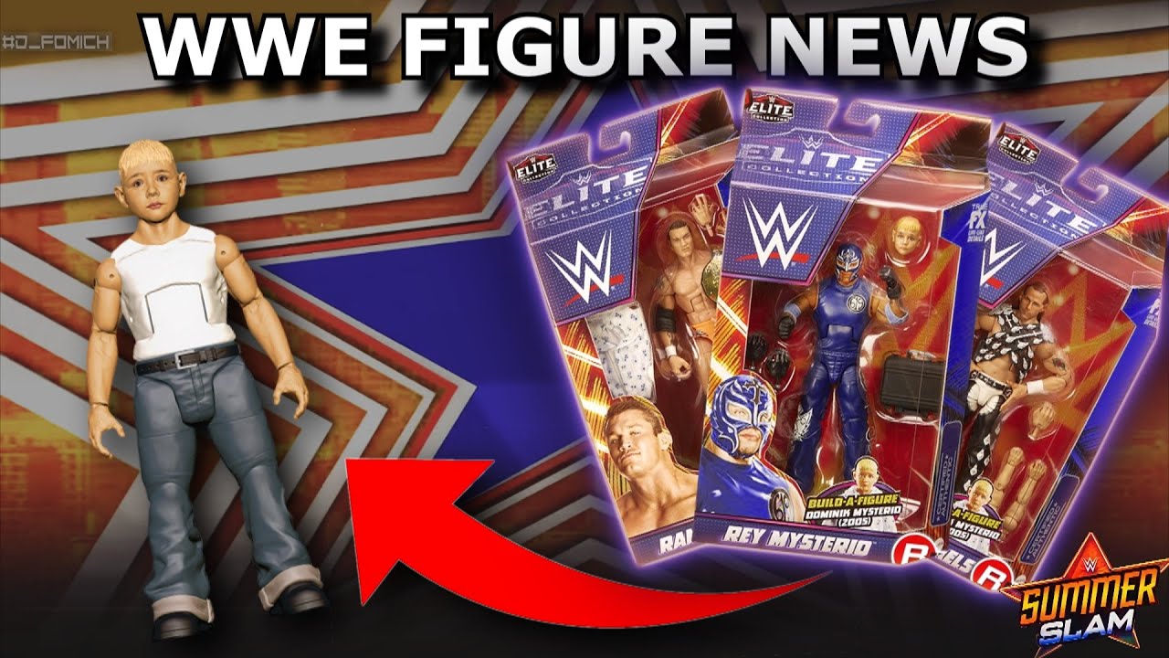 NUEVAS FIGURAS WWE ELITE SUMMERSLAM REY MYSTERIO , RANDY ORTON Y MAS !!! OPINION