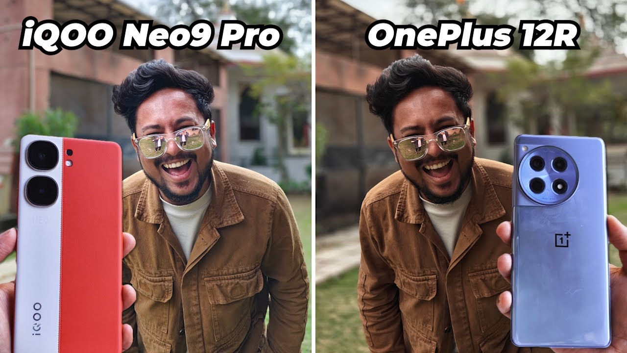 iQOO Neo9 Pro vs OnePlus 12R 📸 Camera Comparison (In-Depth)