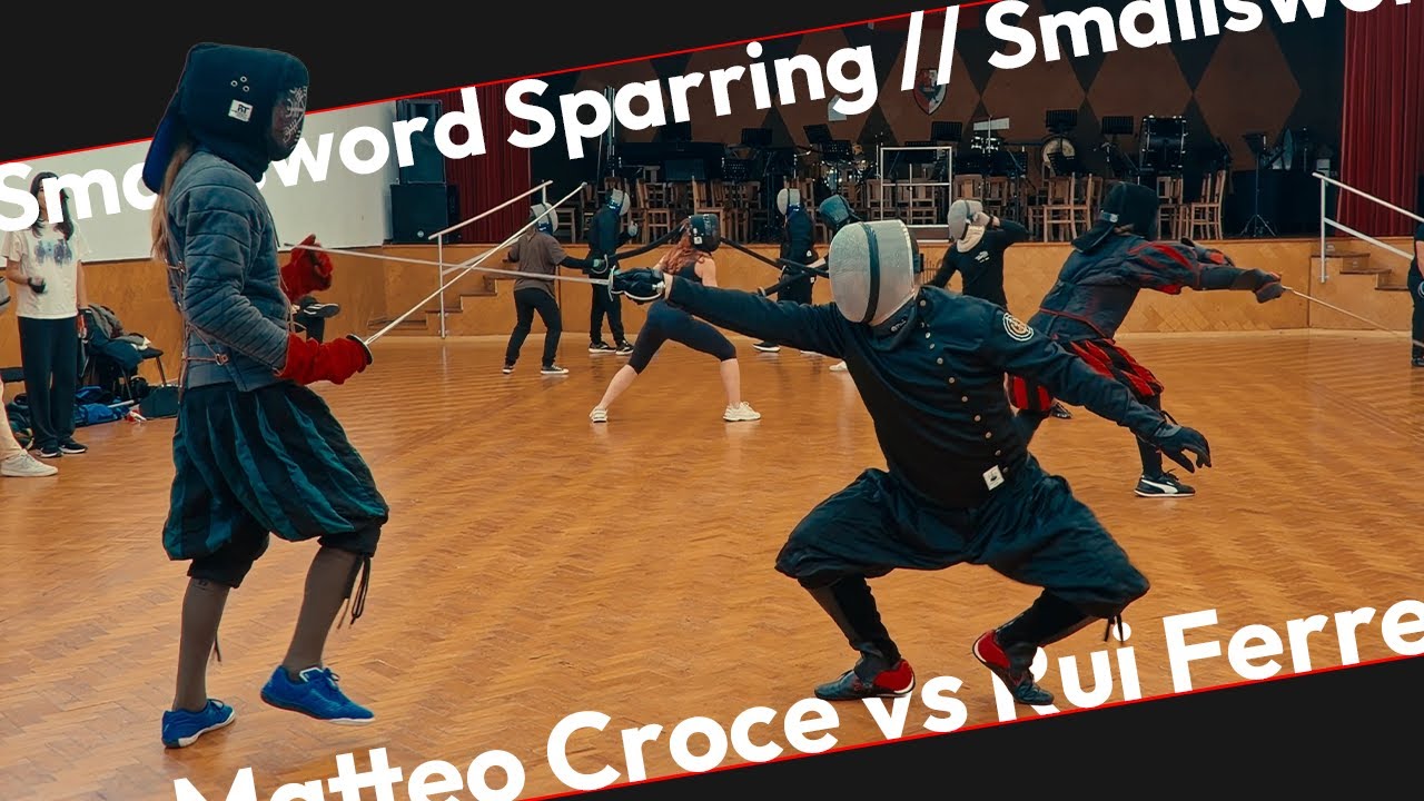 Smallsword Sparring - Matteo vs Rui Ferreira