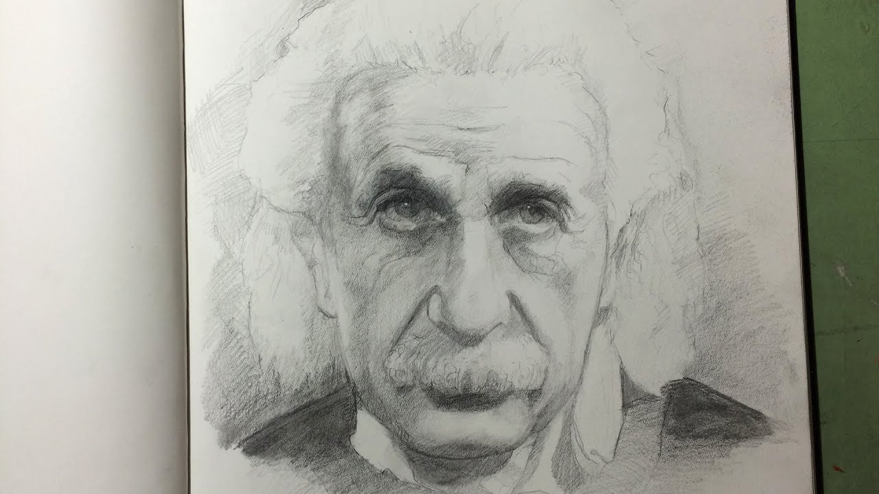 Albert Einstein Speed Sketch Harvey vs. Harvey