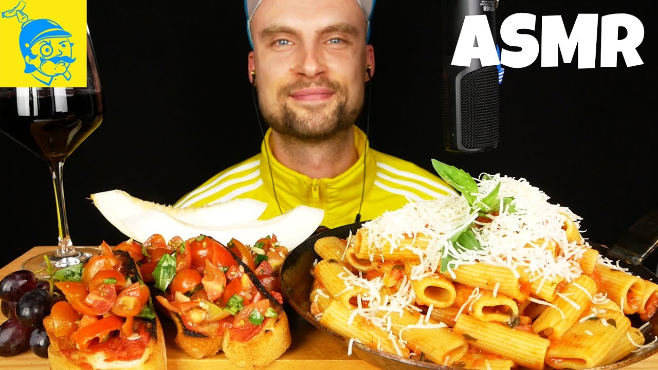 ACMP Итальянская кухня 🇮🇹 (итальянский мукбанг, русские субтитры) - GFASMR
