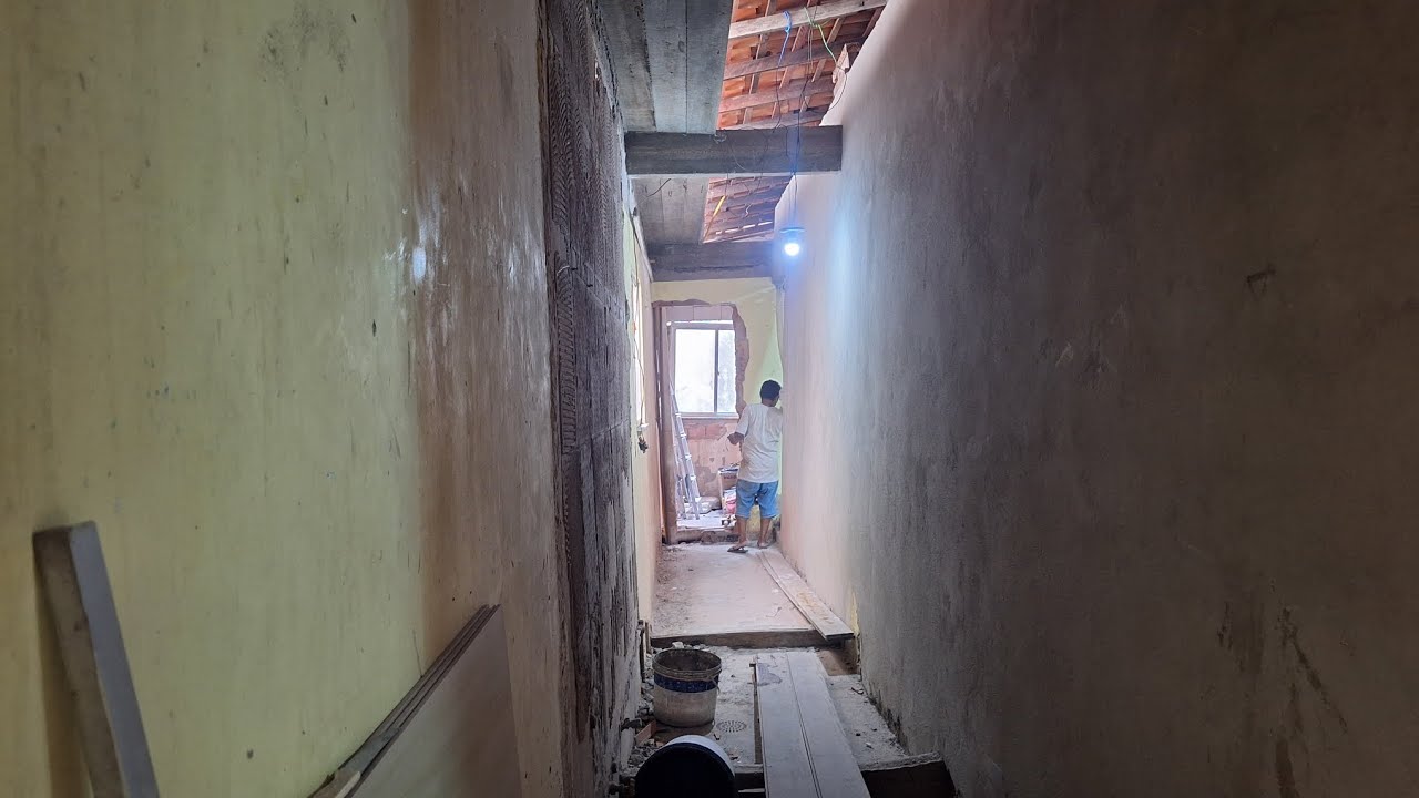 VAI COMEÇAR A OBRA DO CORREDOR DA CASA VELHA #OBRA #VLOGDACASA #CASANOVA #DIARIODEOBRA 