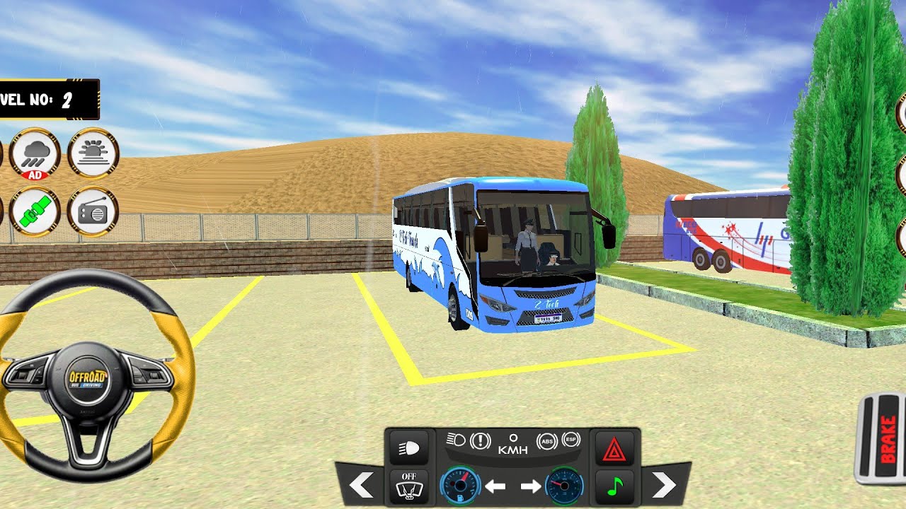 Indian Bus Simulator 3d Gameplay - Coach Bus Game Bus Driving 3D  - Multiplayer - Android gameplay