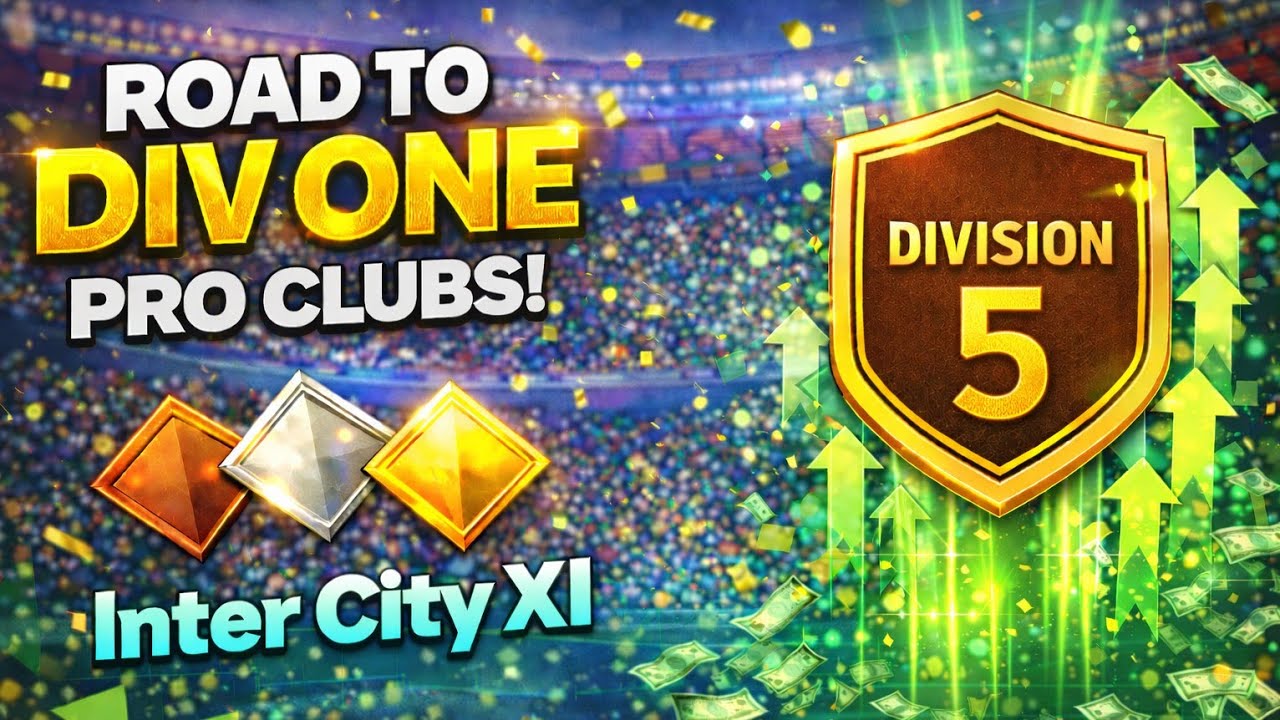 Road to Division 1 — The Beginning | Inter City XI Pro Clubs