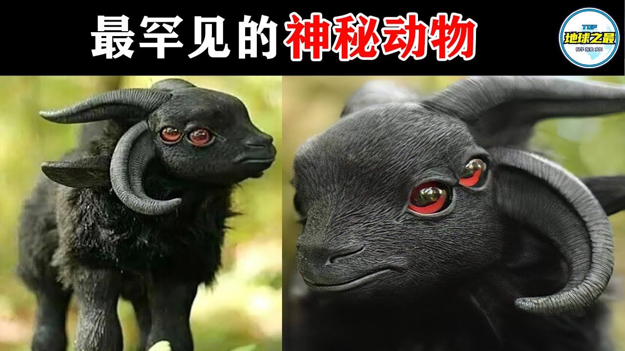 四角四眼似外星生命！10种极其罕见的神秘动物，你认识其中几个？丨地球之最