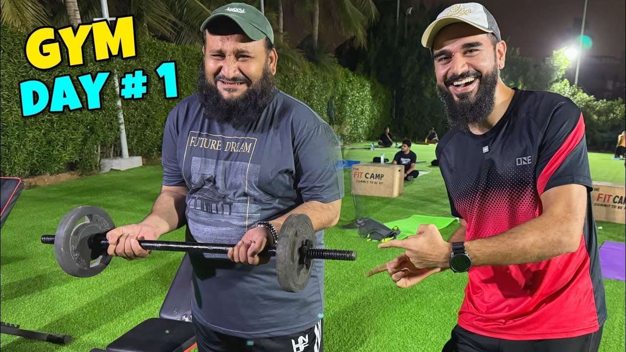 Farhan bhai ko gym join karwa dia 🏋️‍♂️ phir kia hua ? 😂