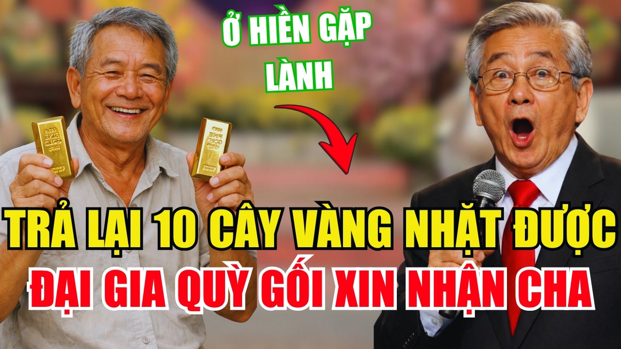 Mua Mớ Ve Chai 20 Ngàn, Ông Lão Đồng Nát Bàng Hoàng Thấy 10 Cây Vàng Trong Hũ Mắm Tôm
