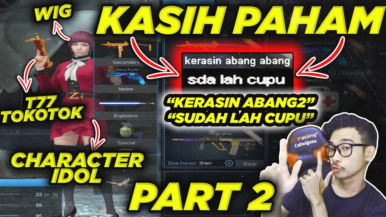 IDOL + WIG + T77!! KITA KASIH PAHAM VIEWERS CAPER!! // Point Blank Zepetto Indonesia