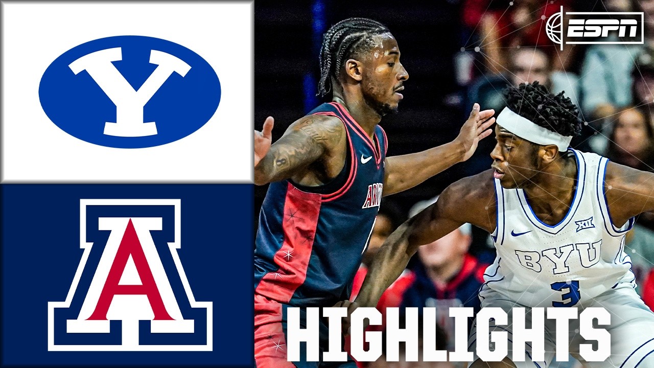 BYU Cougars vs. Arizona Wildcats | Full Game Highlights | ESPN College Basketball