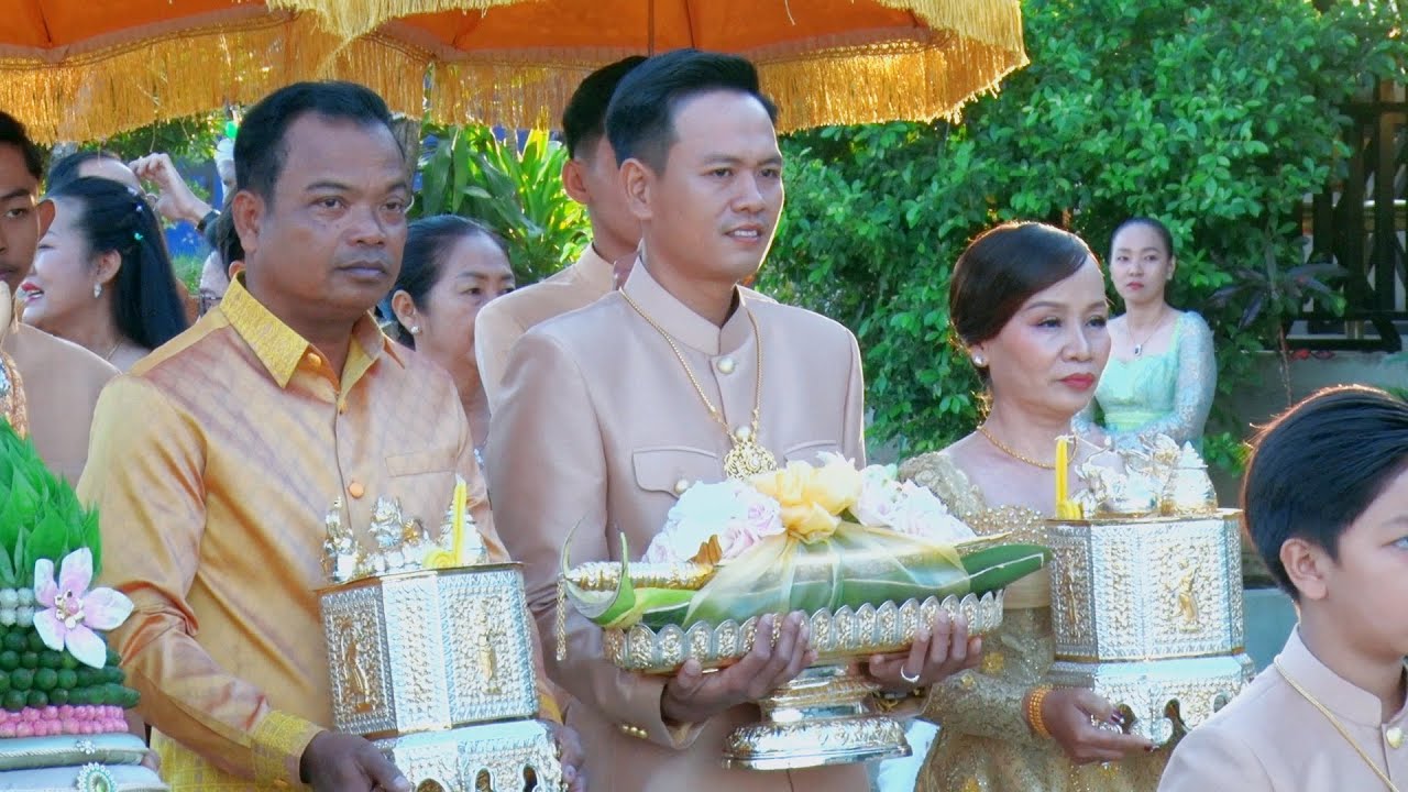 ពិធីហែរកំណត់ចូលរោងជ៍យ​​ |Khmer traditional wedding