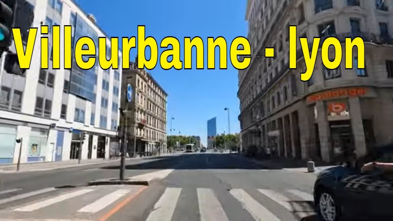 Villeurbanne - lyon - Driving- French region