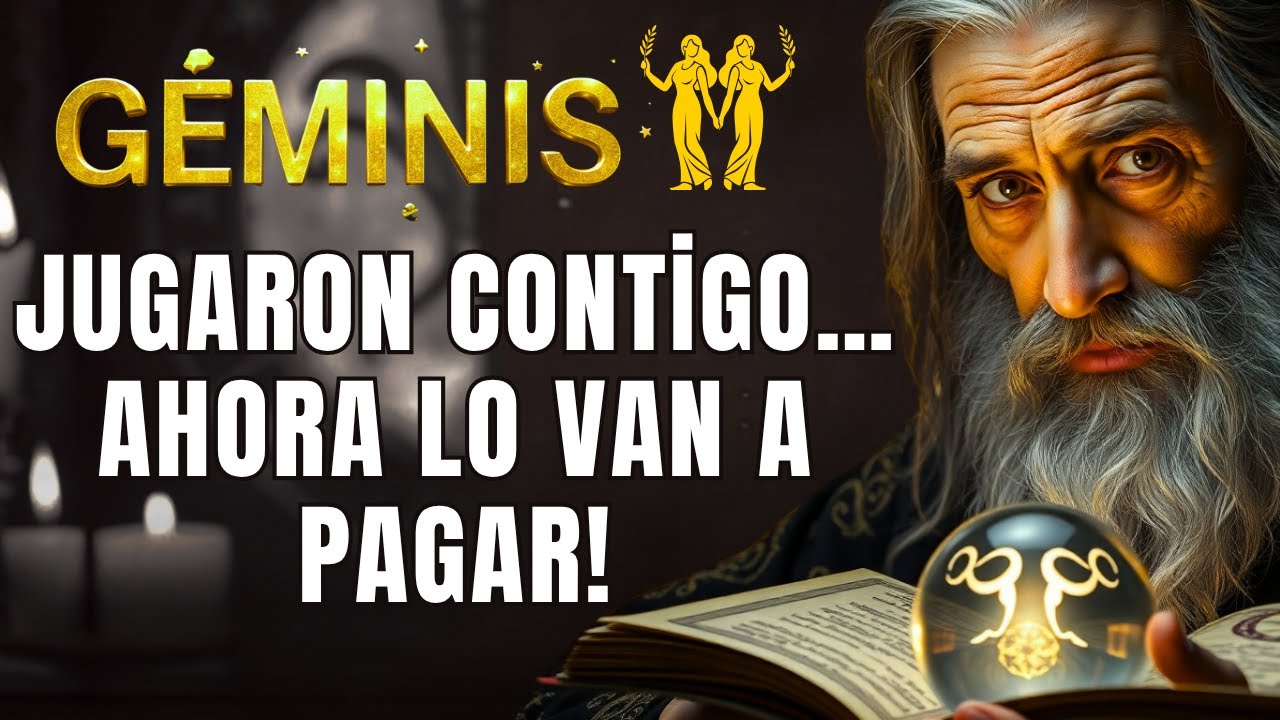 GÉMINIS ♊ ¡ALGUIEN SE ATREVIÓ A JUGAR CONTIGO 😡 PERO YA ES DEMASIADO TARDE! #tarot