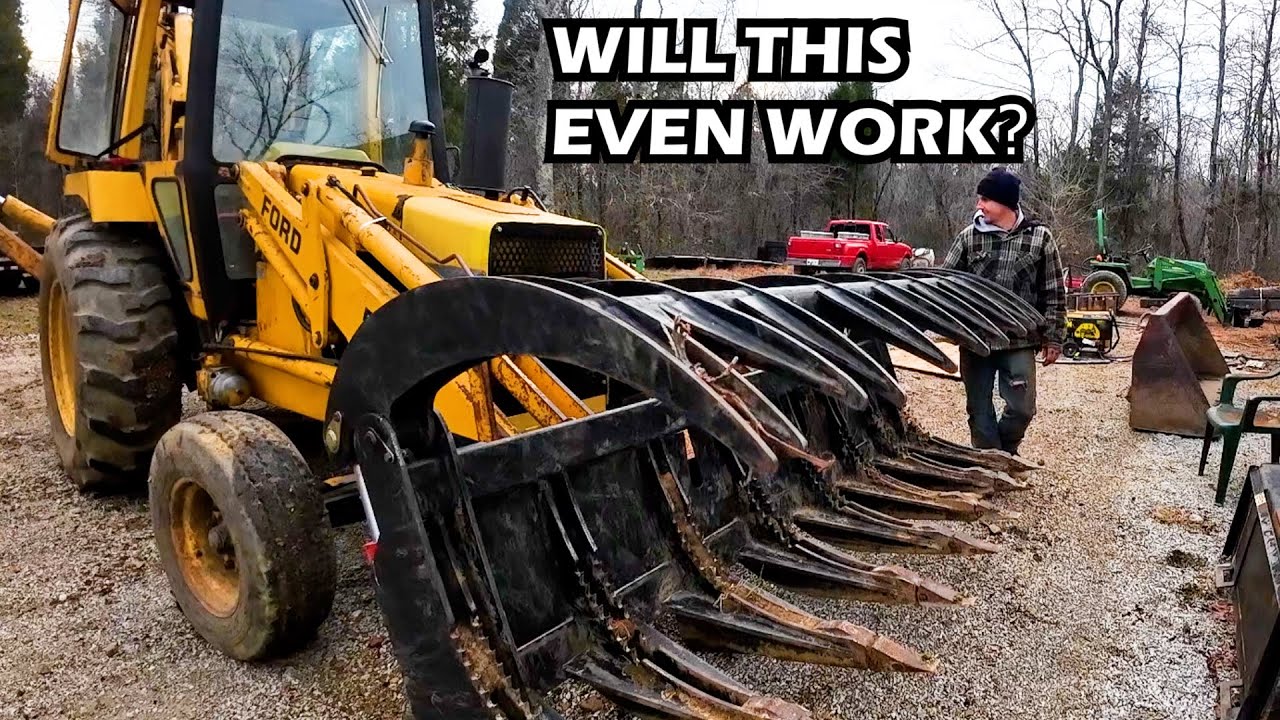 Bringing Old Backhoe back to Life with Summit Third Function Hydraulic Kit