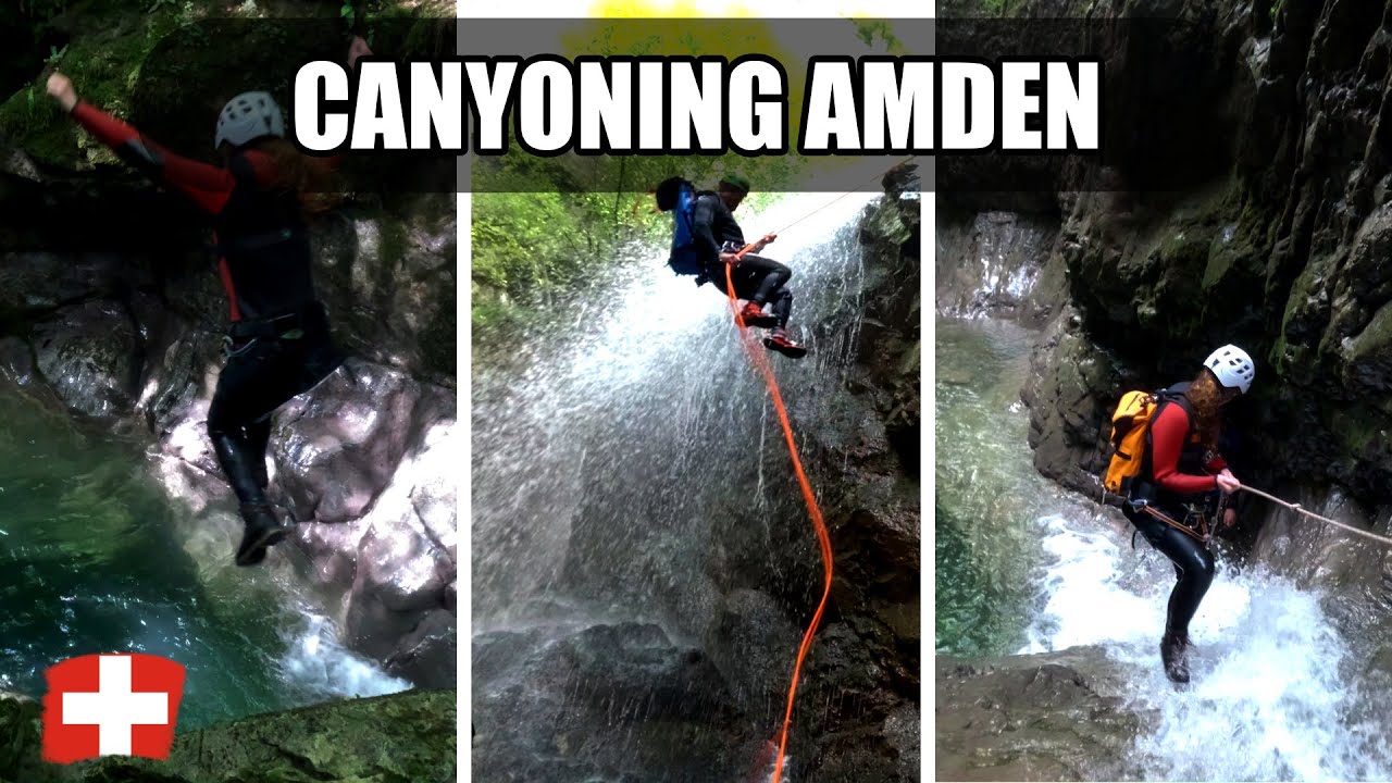 Canyoning with Fischer Adventures - Fallenbachschluch Amden - Switzerland
