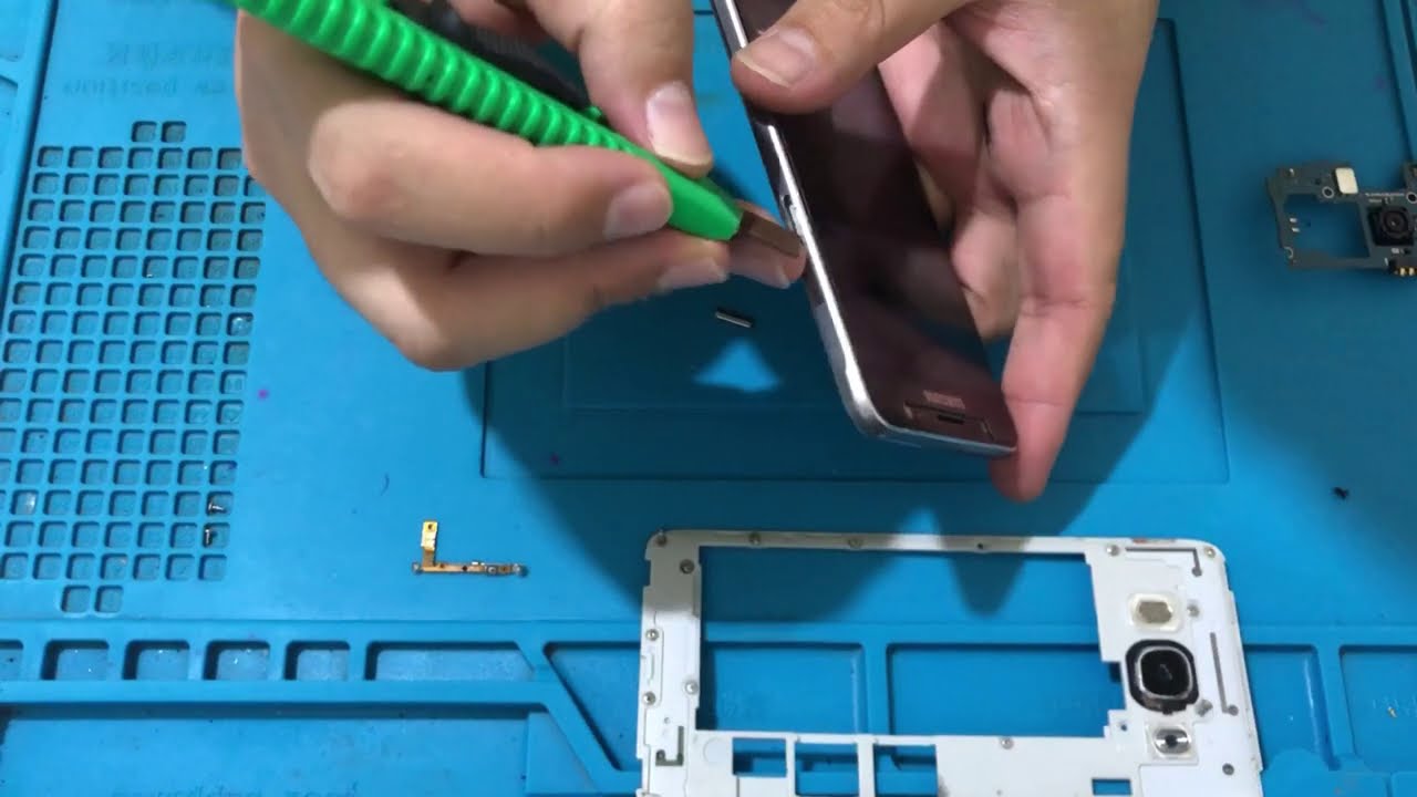 Samsung J5 metal - Como trocar Botão power Interno e Externo (PASSO A PASSO)