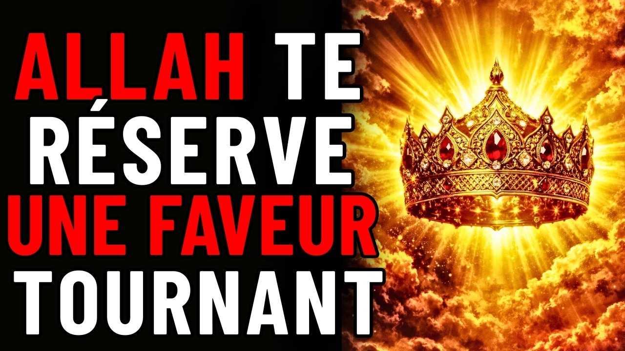 Ton Soulagement Soudain Est Là 🌙- Allah Dit Cela Te Surprendra | Message Puissant