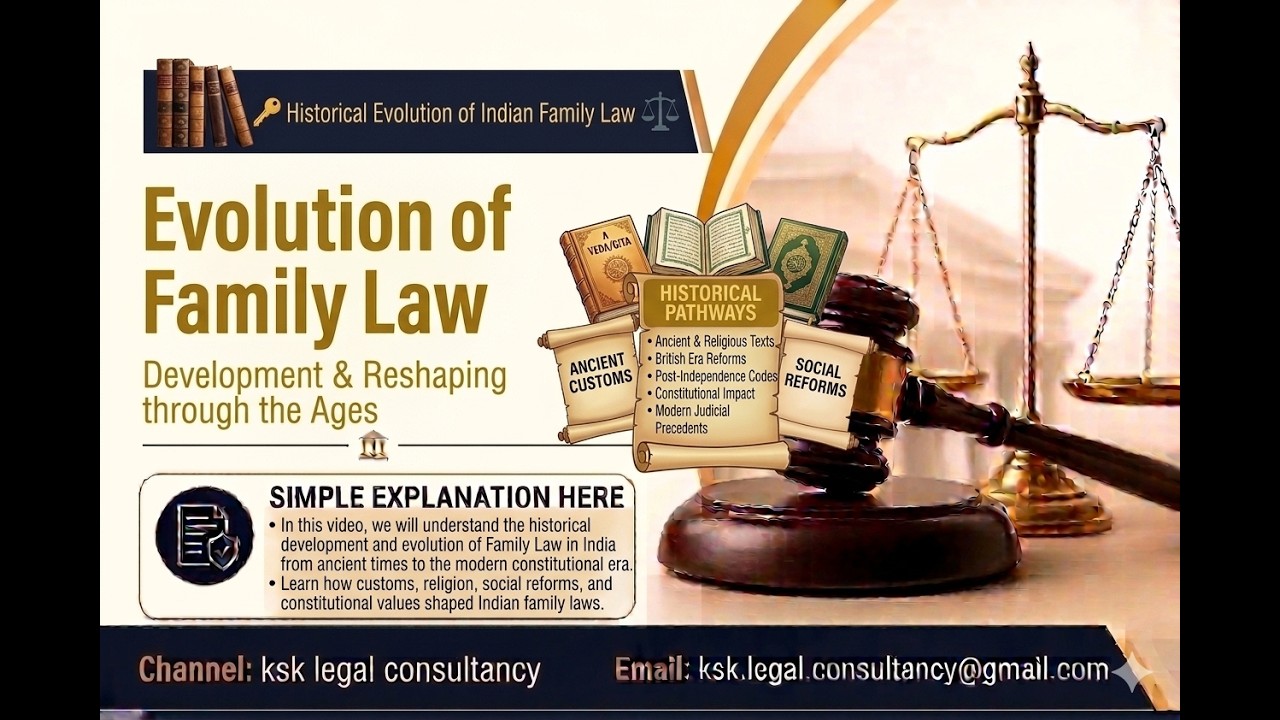 Evolution of Indian Family Law