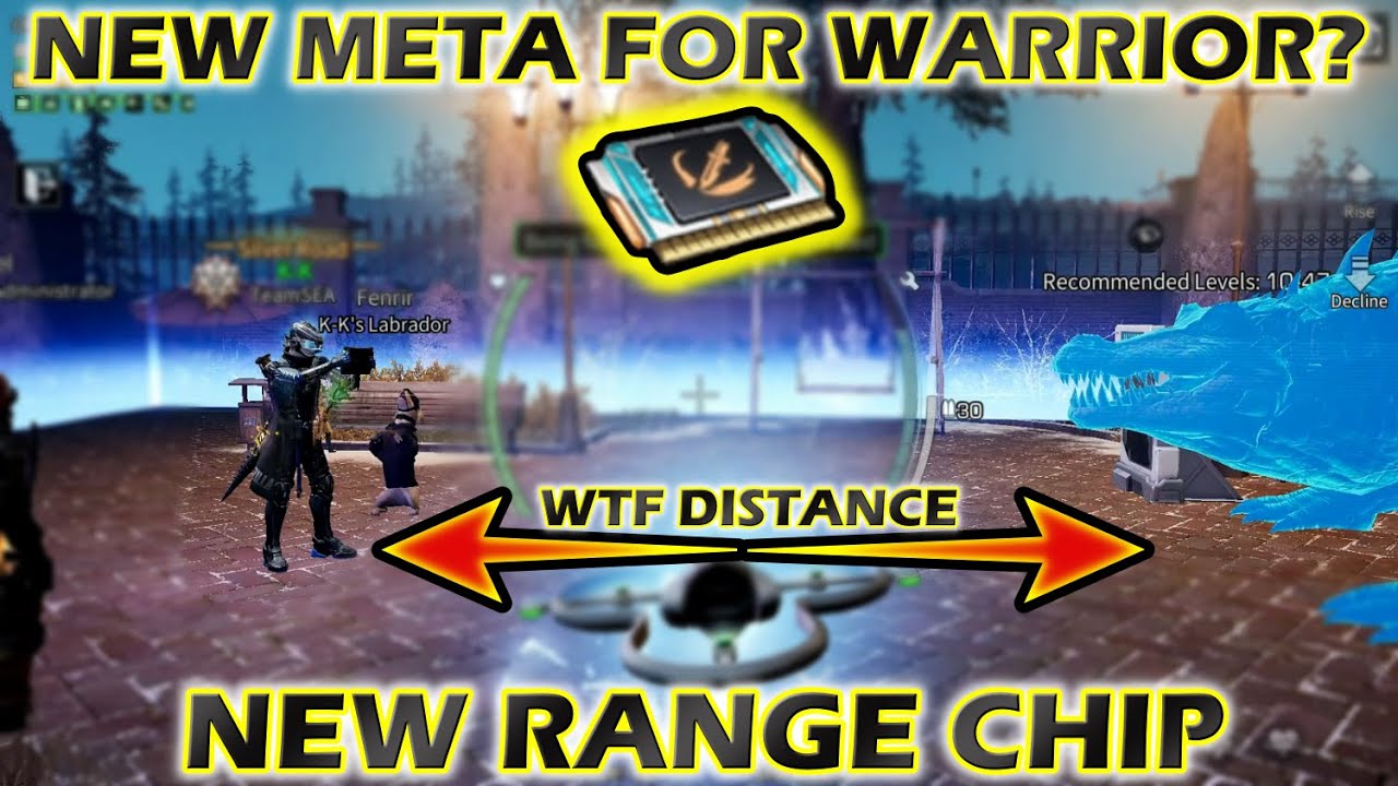 Lifeafter NEW Chip Meta For Warrior? Warrior Now Can 
