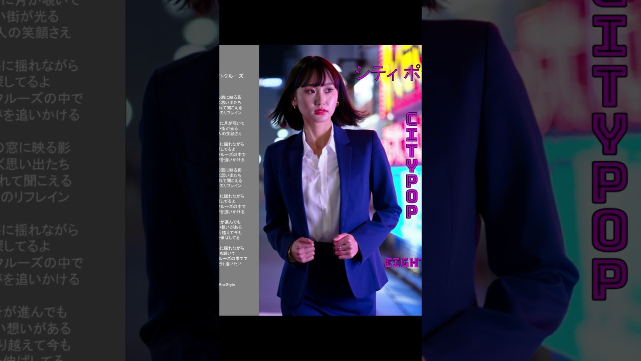 City Pop Music  🇯🇵  80年代日本のシティポップ  東京ナイトクルーズ (Tokyo Night Cruise) #musicboxstyle  #citypop #viral
