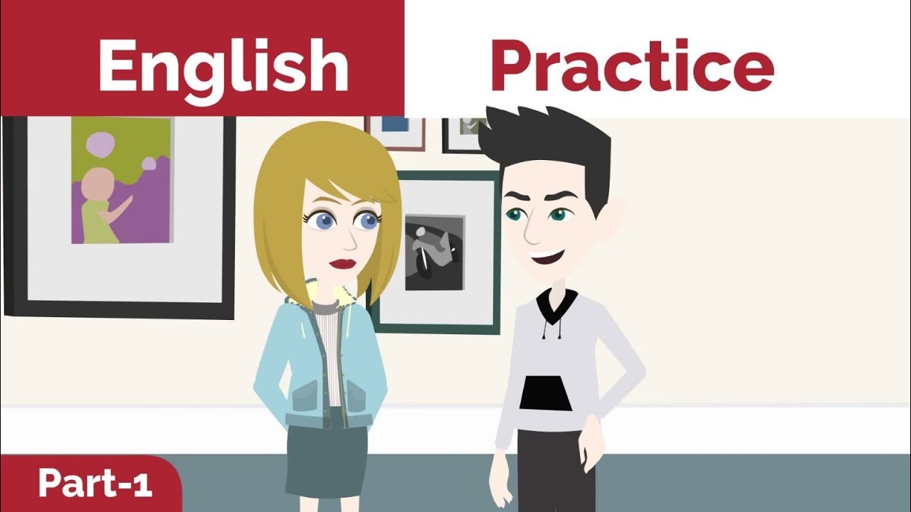 Improve English Speaking Practice with a Daily Conversation | Learn English Vocabulary & Listening 🗯
